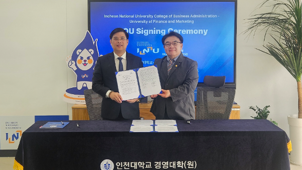 국립인천대학교 경영대학–베트남 금융-마케팅 대학(UFM), 글로벌 교육·연구 협력 MOU 체결 대표이미지